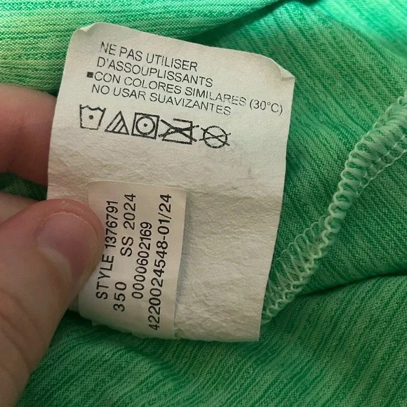 Under Armour HeatGear Green Athletic Training T Shirt Mens Large - Picture 10 of 13